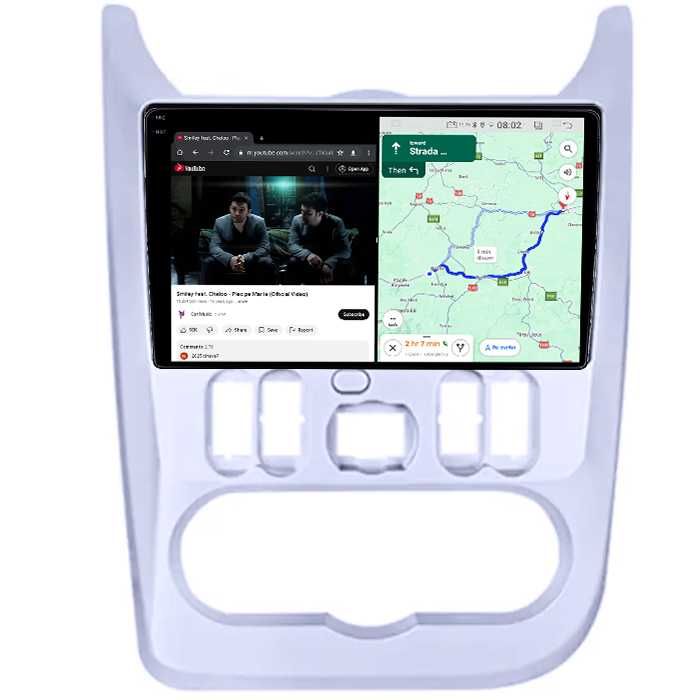Navigatie Dacia Logan/duster 2009+ 9INCH 4GB RAM/64GB ROM, Android 14