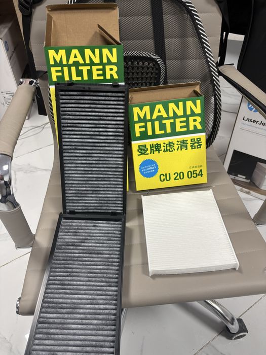 Салонные фильтра mann для BMW x5/x6 e70/e71/f15/f16/f85/f86