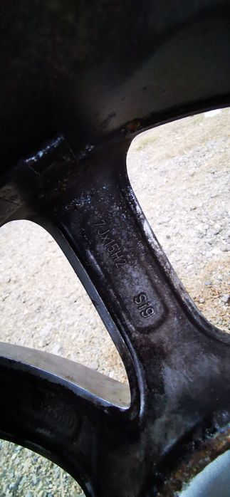 Set 4 jante aliaj 4x100 r15 7j et35 dacia Renault Logan sandero clio