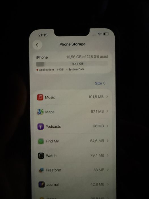 iPhone 14 Mov 128 GB 100% | ca NOU |