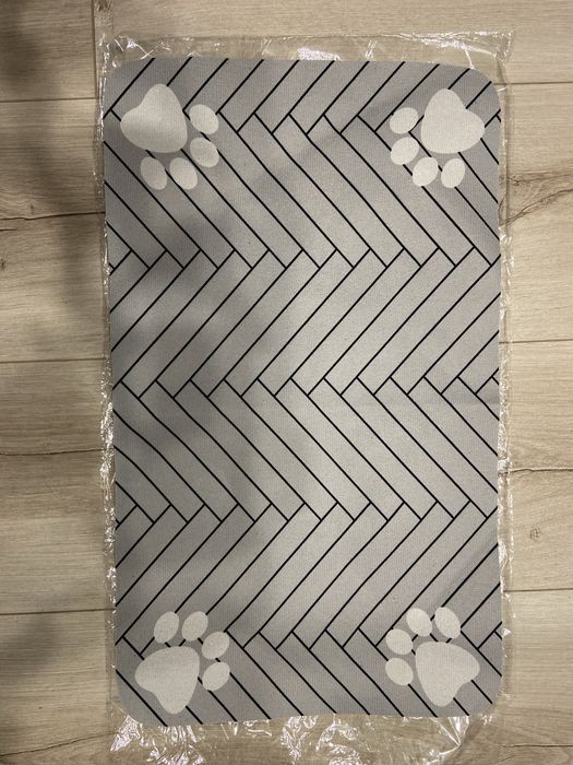 Covoras hranire animale – impermeabil, antiderapant 30x50cm