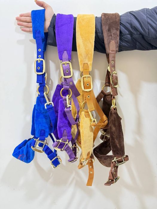 Недоуздки для лошадей+чомбур в подарок остались только в 4 цветах