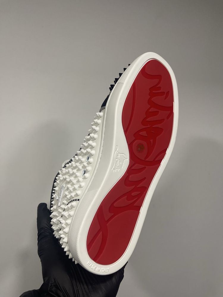 Christian Louboutin High Black White