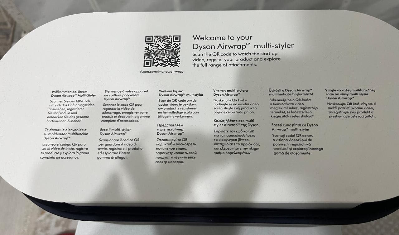 Dyson airwrap complete long