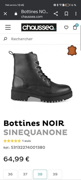 Vând ghete dama Nr.38