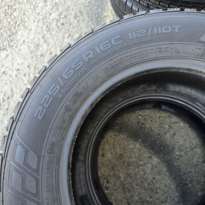 2x 225/65/16C M+S NOKIAN 2019 Stare impecabila