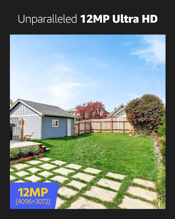 ANNKE 12MP камера за видеонаблюдение, разпознаване на хора,