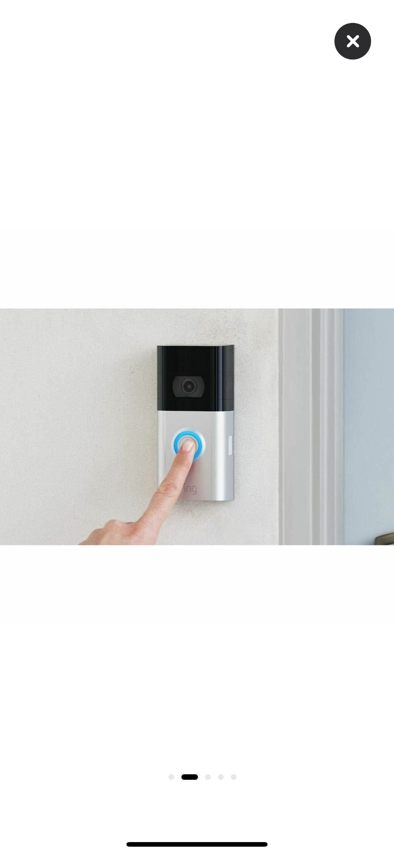 Sonerie video inteligenta Ring Doorbell 3, Two-way audio, Full HD