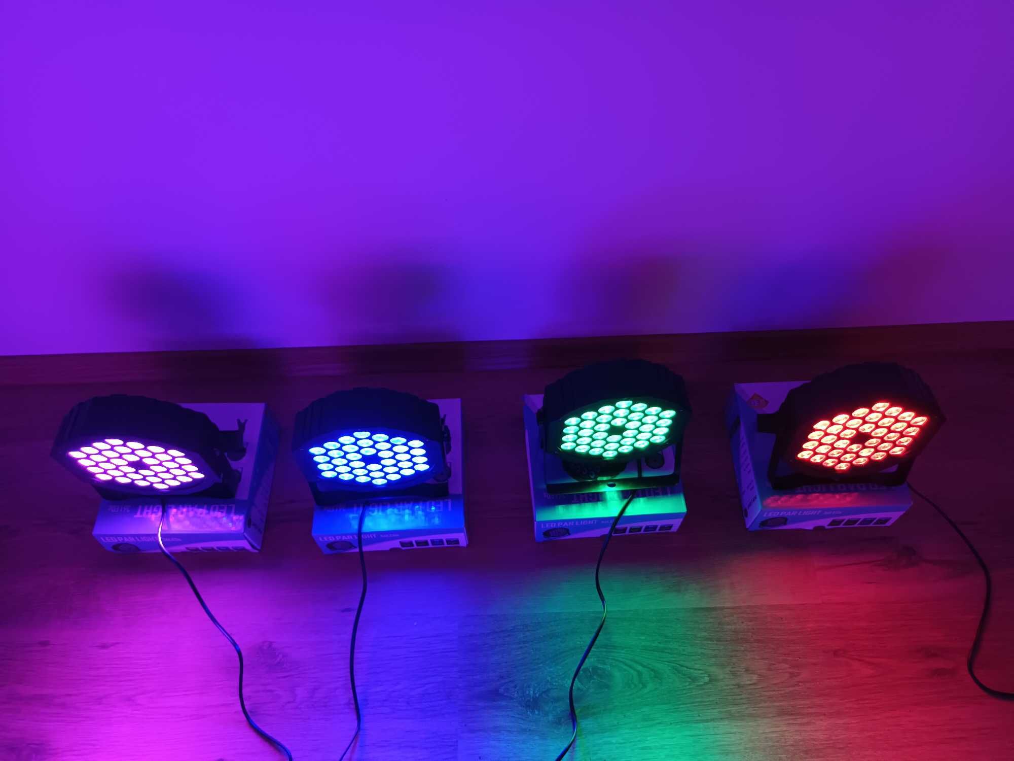 Proiector jocuri de culori disco party Orga de lumini 36 leduri