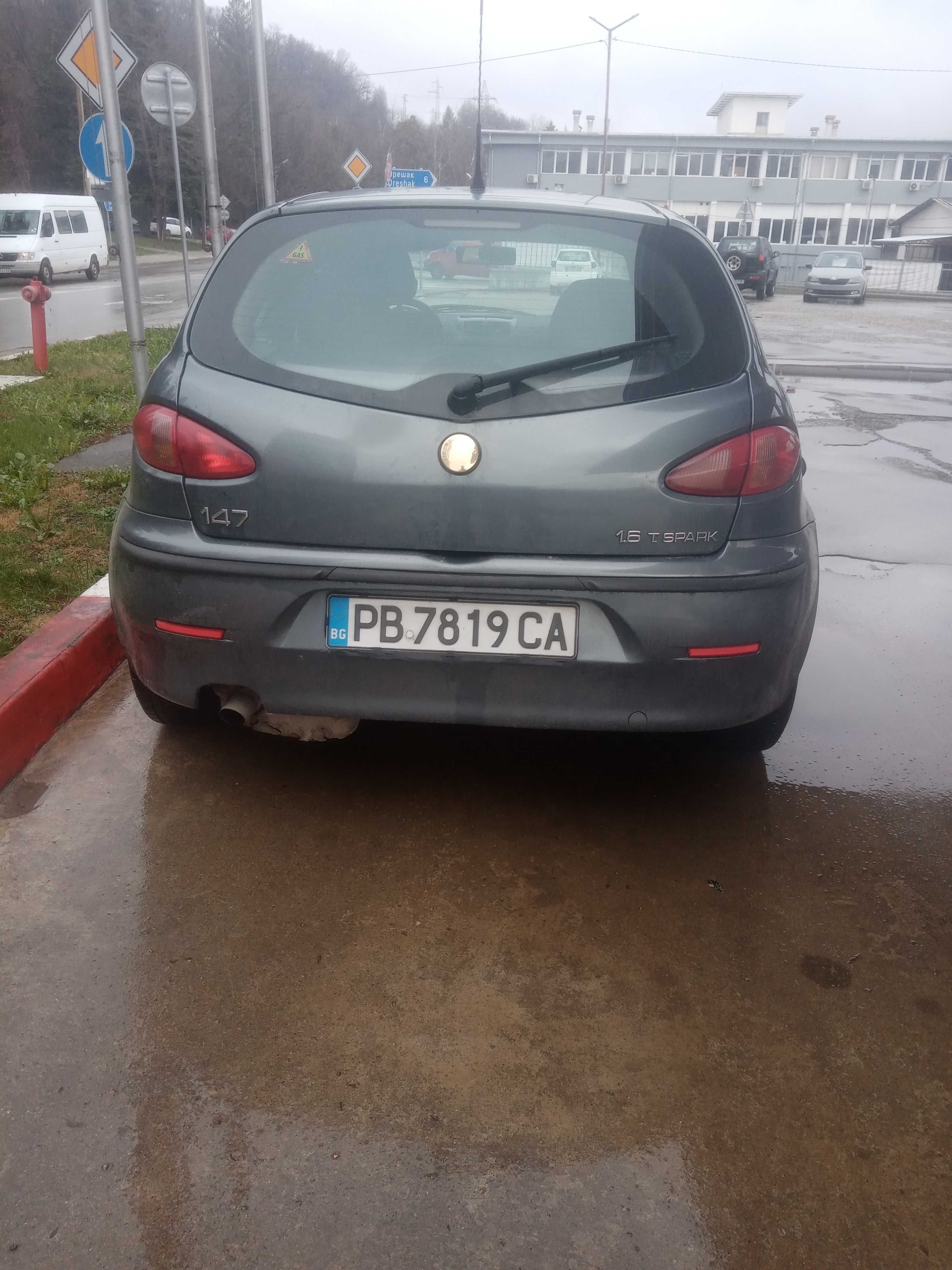 АЛФА РОМЕО 147 бензин. газ