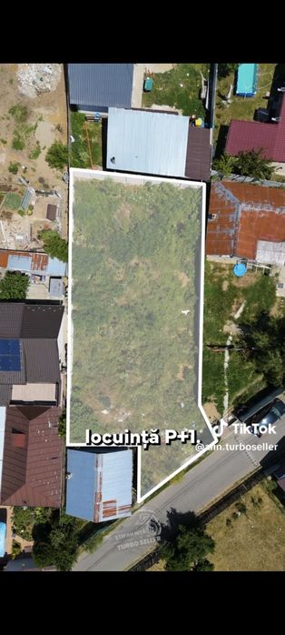 Teren Mogoșoaia 460m2 asfalt, utilități, autorizatie contructie, gard