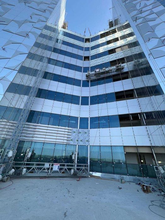 Монтаж алюкобонда, туникабонда, травертина, сборка кафеля и малярка