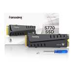 SSD 1TB Fanxiang S770 PCIe 4.0 M.2 NVMe Heatsink. Pt PS5, PC, Laptop.