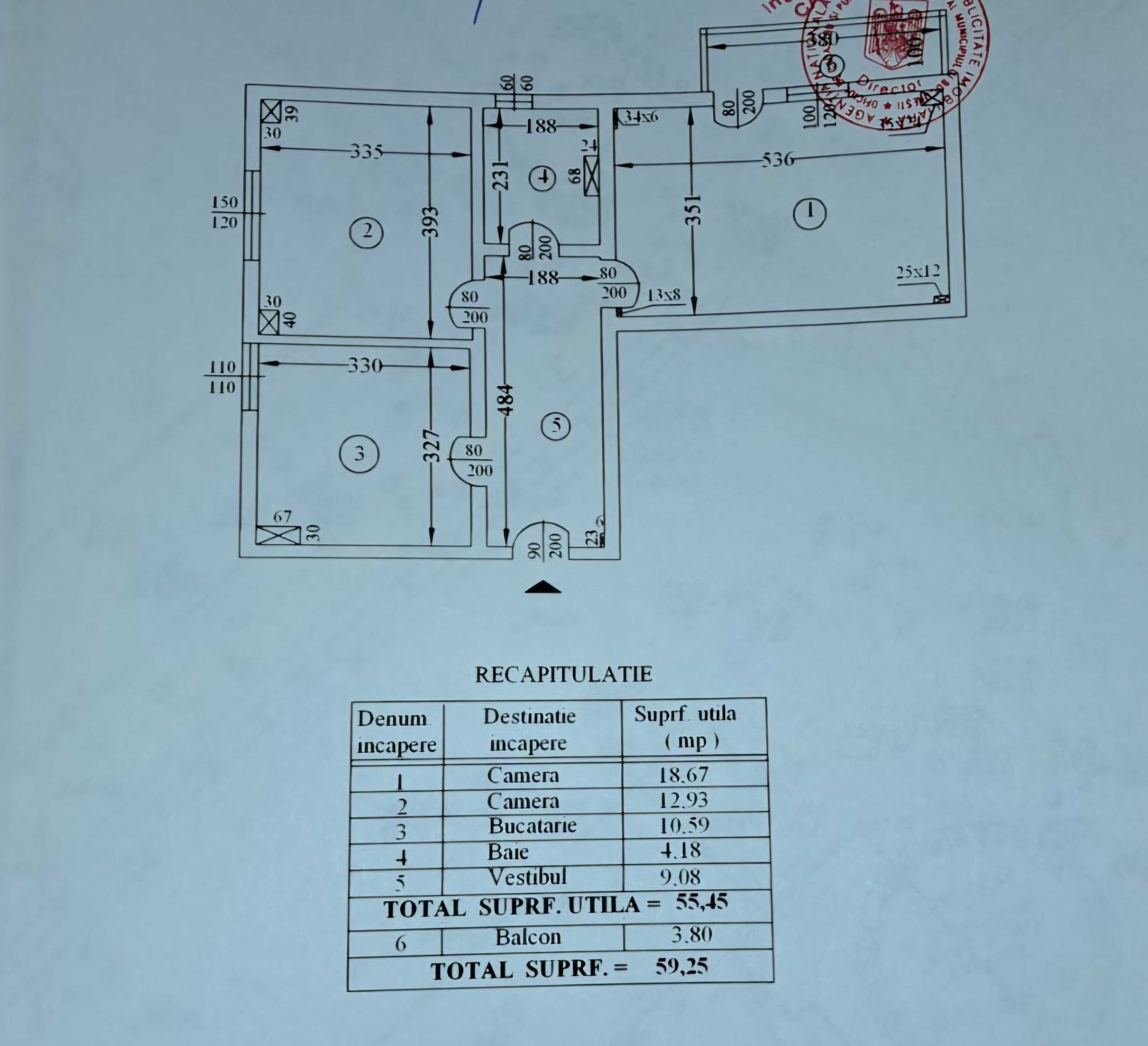 Apartament 2 cam Rahova-Sebastian