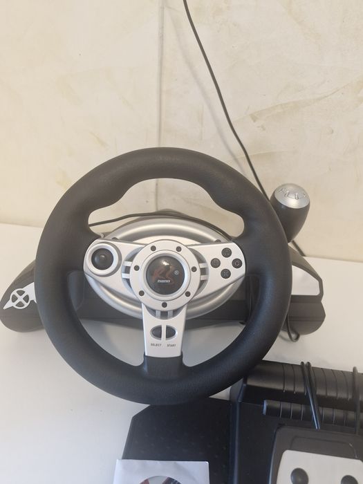 Volan Cu Pedale Rs700, Ps4/ps3/xbox One, Usb, Negru-argintiu
