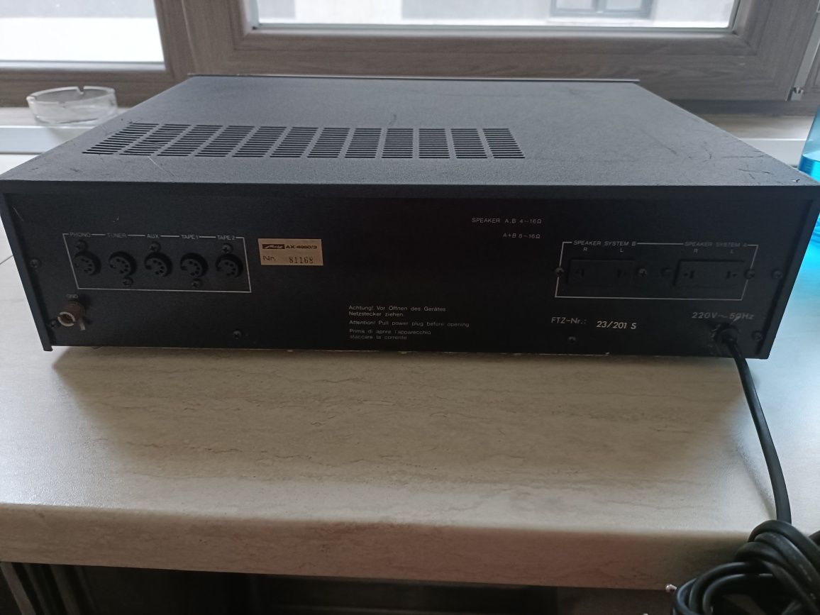 Metz AX 4960 Mecasound, amplificator stereo vintage cu un sunet f bun!