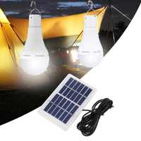 7W LED соларна лампа водоустойчива градинска лампа Туризъм Риболов