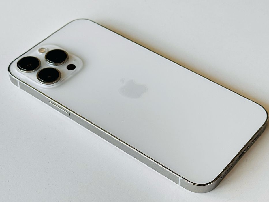 Iphone 13 Pro Max 128GB Silver 100% Батерия! Гаранция 6 месеца