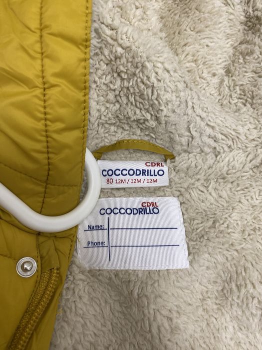 Geaca cu blana și manusi pentru copii (mărimea 80)