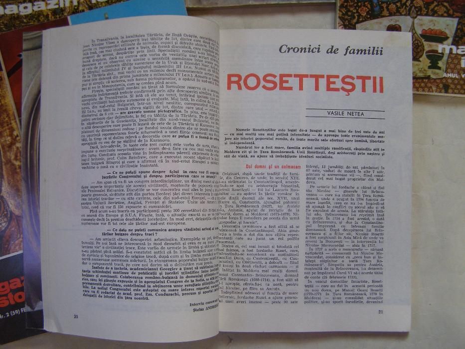 Magazin istoric 1968-1976