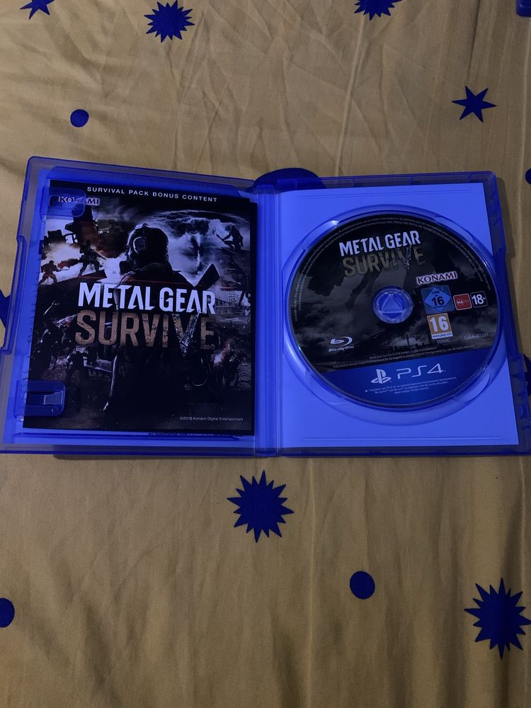 Vand Metal Gear Survive ps4