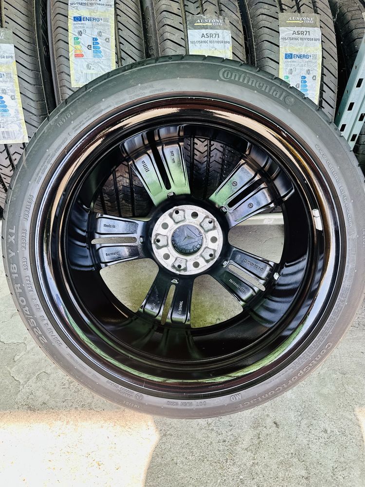 Jante Mercedes 18 A B C E CLA GLA | 225/40 R18 92Y XL Continental CSC5