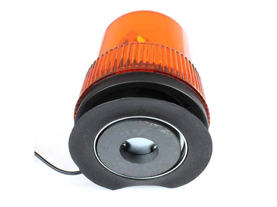 Аварийна / Сигнална лампа, маяк, буркан , с магнит, 12-24V