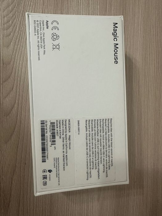 Мышь Apple Magic Mouse