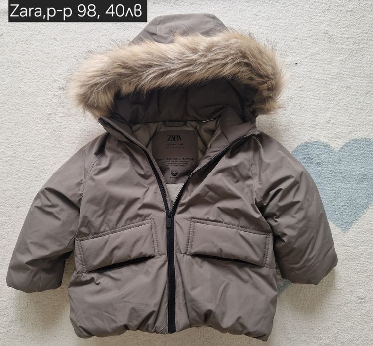 Зимни якета Zara, Original Marine, HM, Losan 80, 86, 92, 98