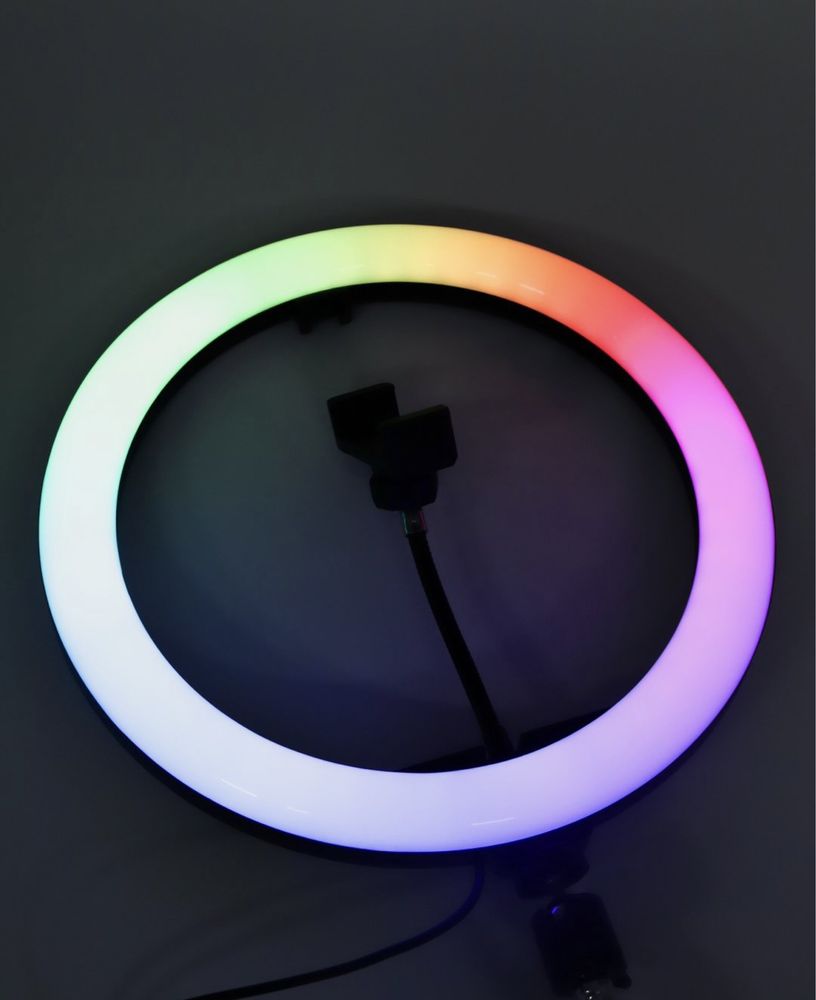 Лампа кольцевая Кольевая лампа RGB