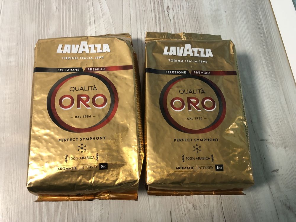 Cafea boabe Lavazza Qualita Oro -  premium, 1Kg (transport gratuit)