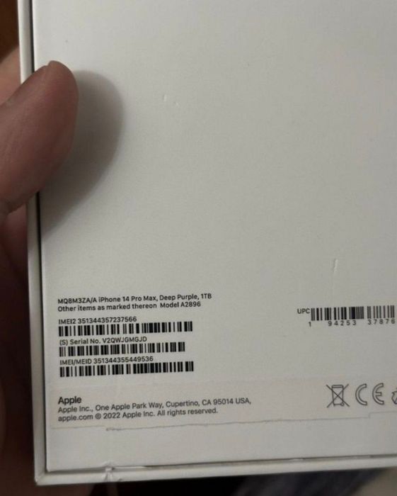 Iphone 14 pro max 1 TB