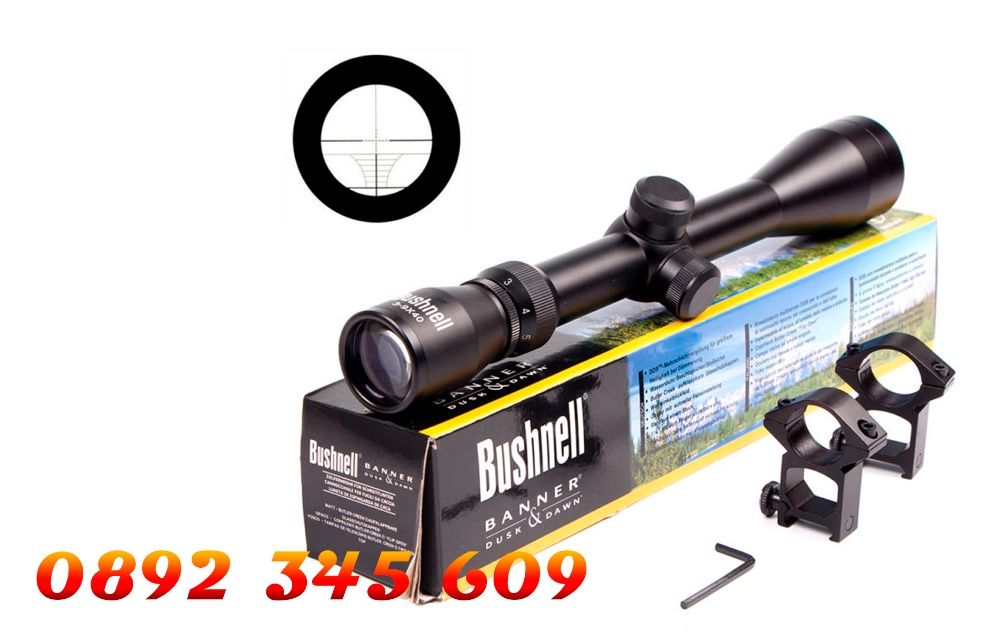 ОПТИКА Оптически прицел Bushnell Rifle Scope 3-9x40 - 2 модела