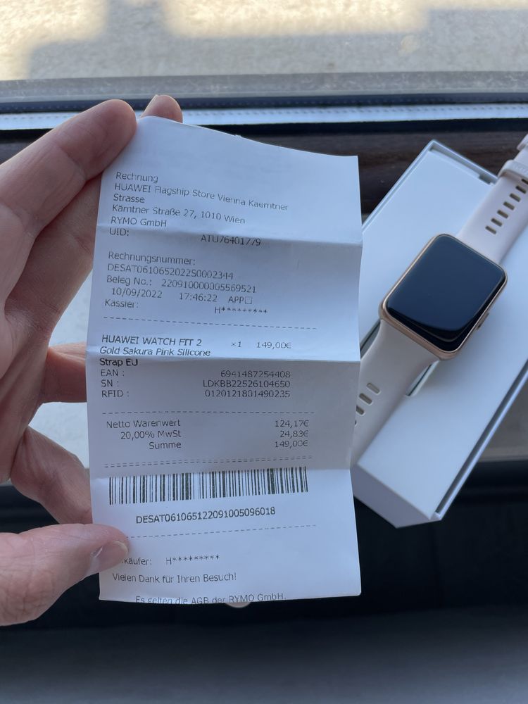 Смарт часовник Huawei Watch Fit 2 Smart Watch - В Гаранция!