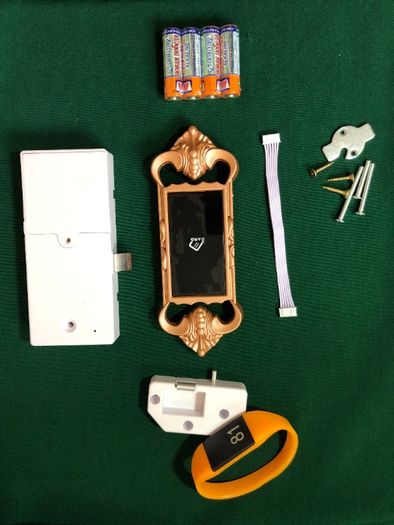 Электронные замки для шкафчиков раздевалок RFID + ЛОГОТИП