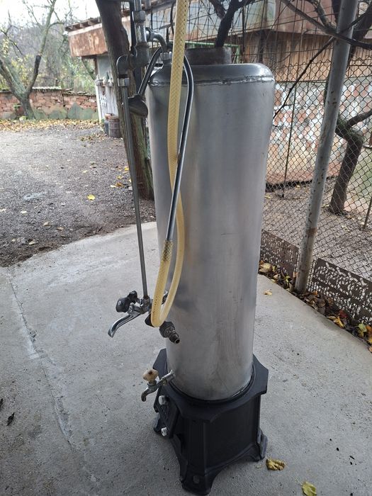 Боилер на дърва.