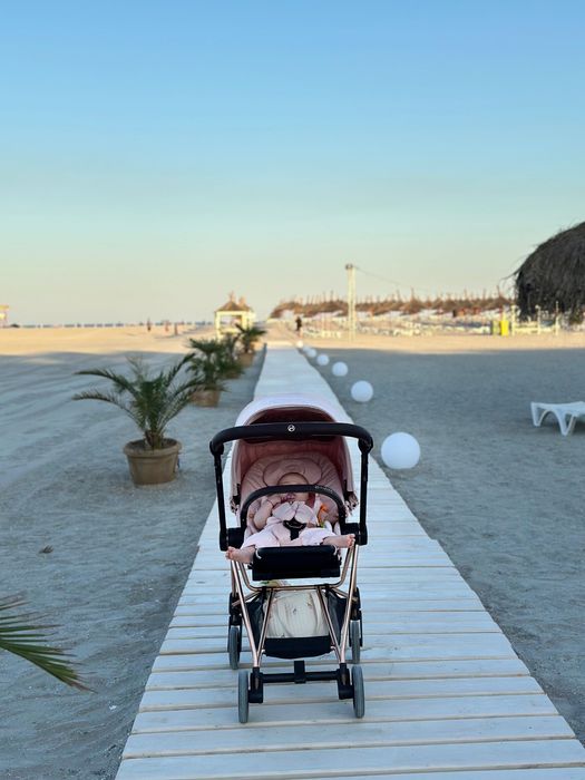 Cybex Mios 2in1 -Peach Pink (cadru, landou, parte sport)