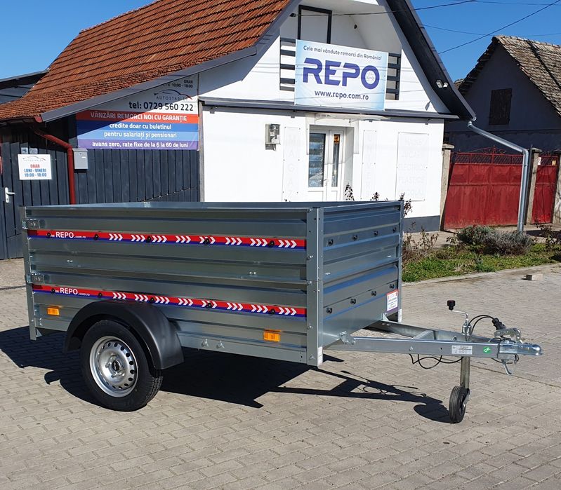 Remorca Repo RRS 750kg cu obloane duble