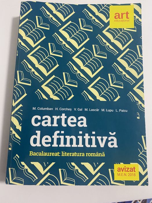 Cartea definitivă-lb. română pentru bacalaureat-Columban, Corcheș