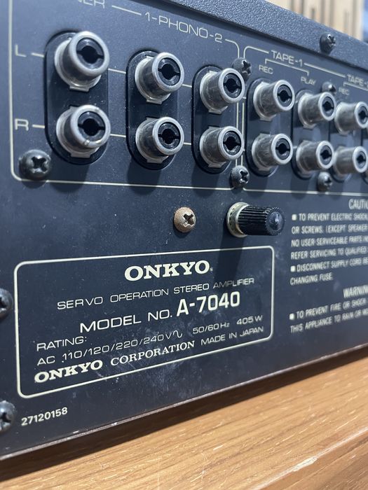 Onkyo a-7040 amplificator integrat vand / schimb