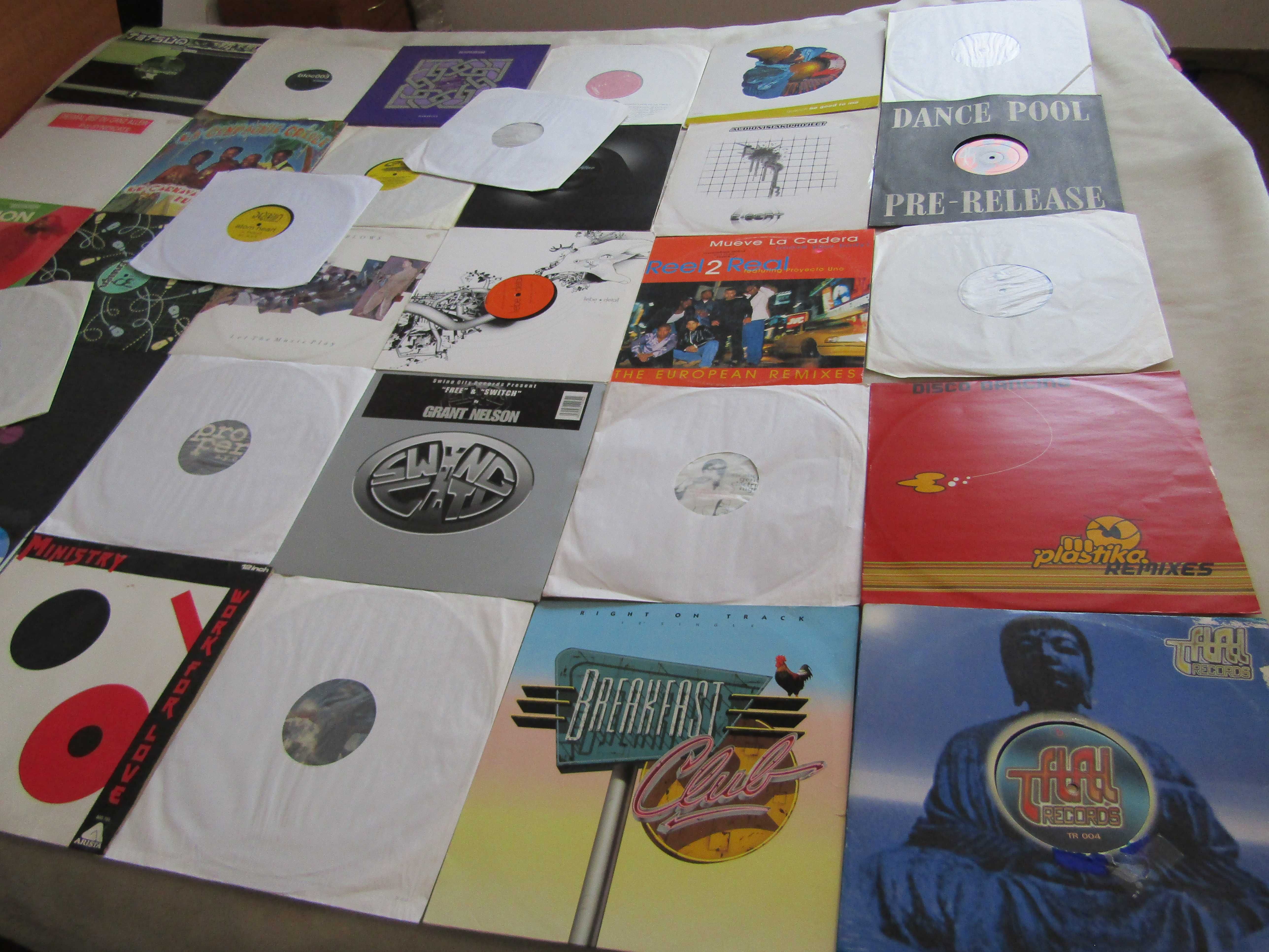 Lot 33 Discuri Vinyl Maxi 12" Electro House Disco 1979/2011 Testa VG+