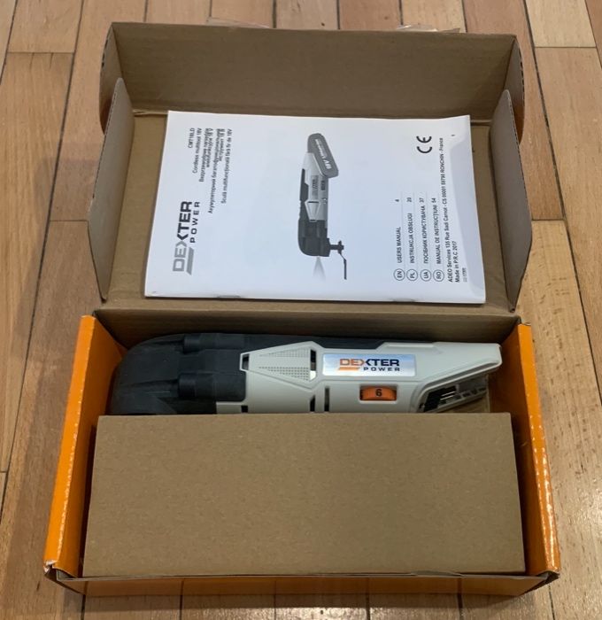 Multitool Dexter Nou Sigilat 18v Set Complet Accesorii