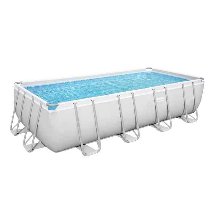 PISCINA  supraterana , cadru metalic-4.88m/2.44m/1,22m