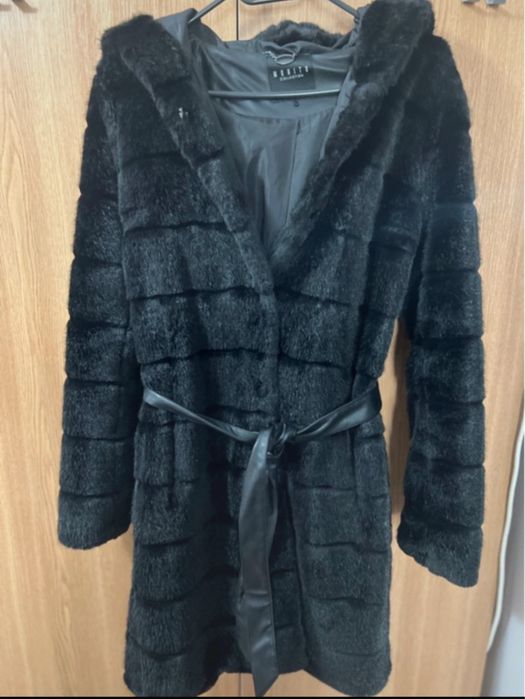 Palton din blana artificiala, Mohito, marimea 34