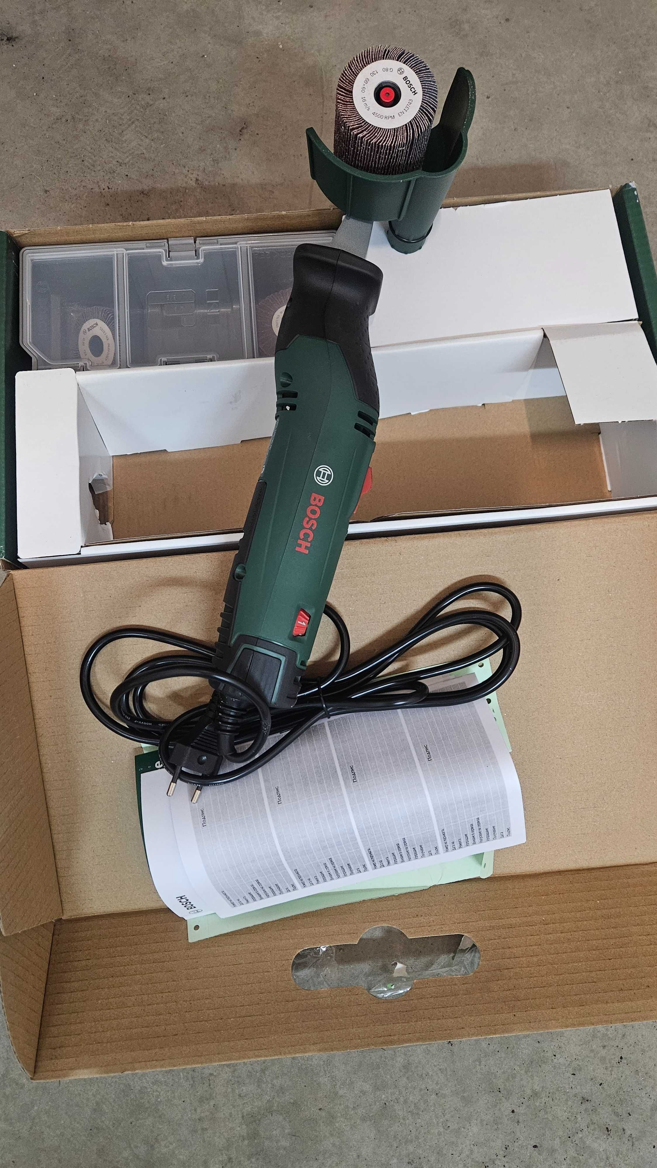 Шлайф Bosch ролков 250 W, 1600-3000 об./мин Texoro