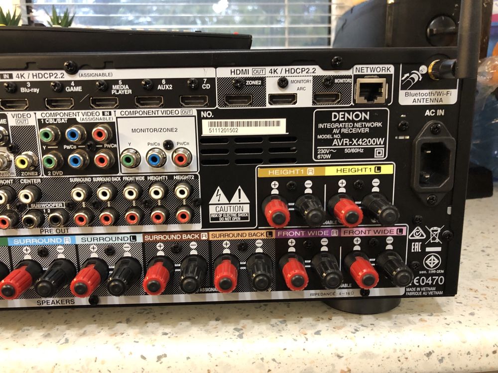 Denon AVR-X4200W Като Нов