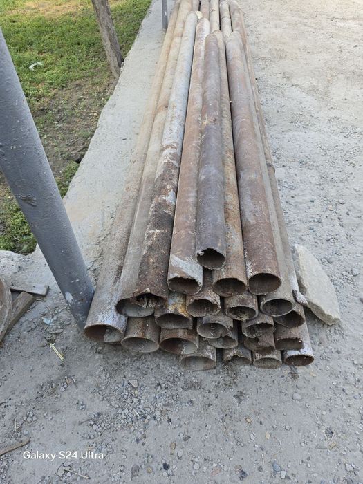 Трубы разного диаметра d-110 мм. d-100 мм. d-89 мм