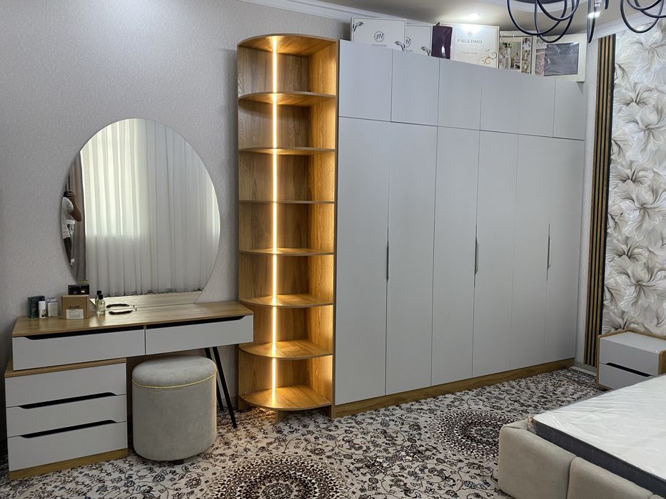 Zamonaviy yotoqxona mebeli sizning uyngiz uchun ajoyib taklif. 5 yil .