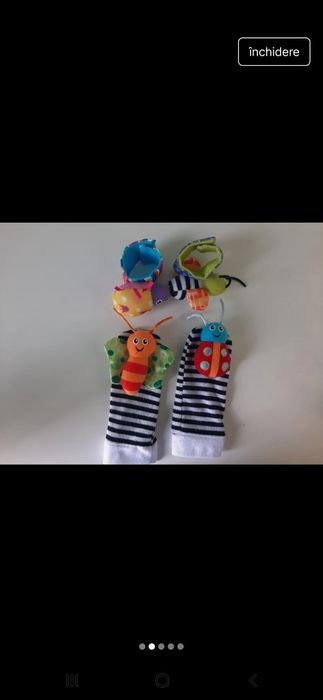 Jucării senzoriale unisex pt bebelsi 0-6 luni