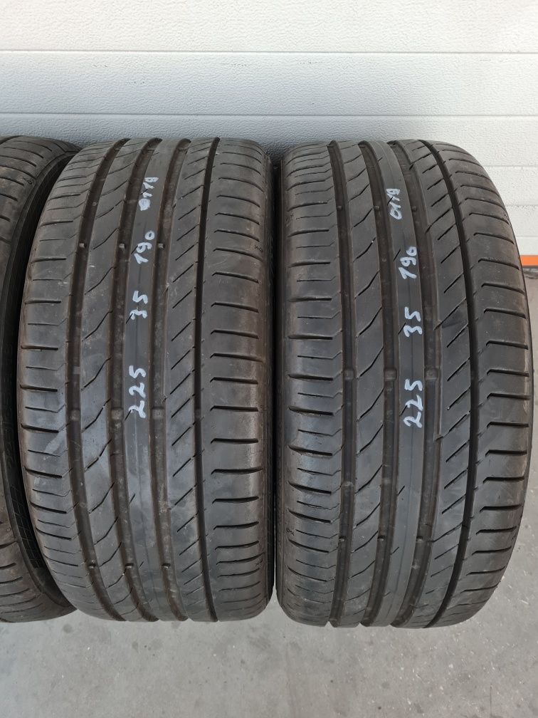 Летни гуми 4 броя CONTINENTAL ContiSportContact5 225 35 R18 дот 0119